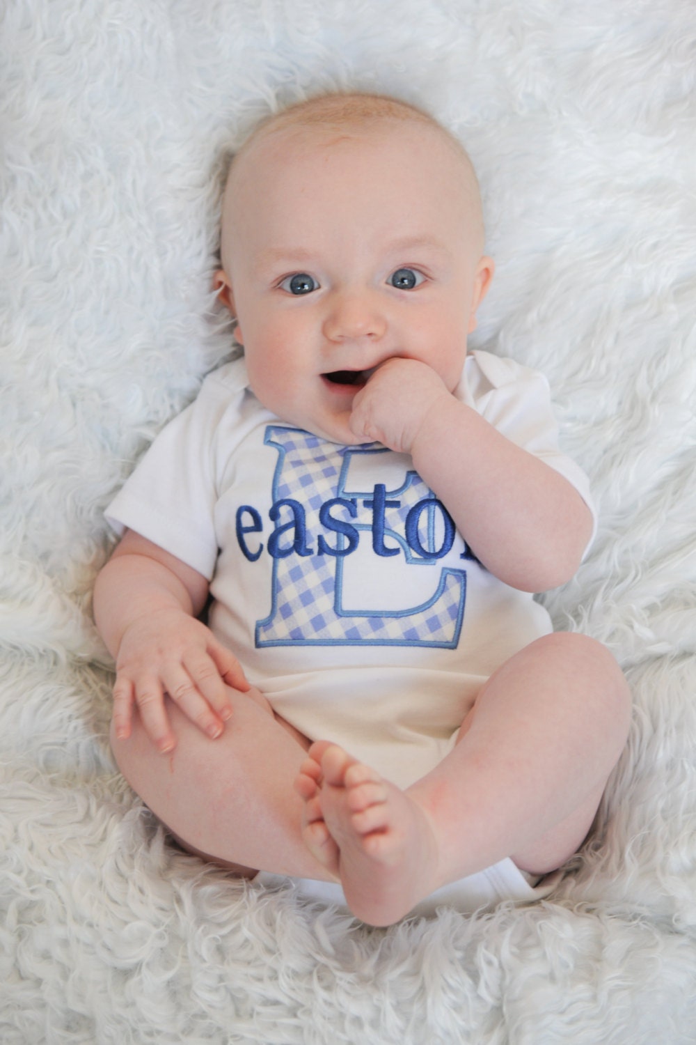 monogrammed newborn clothes