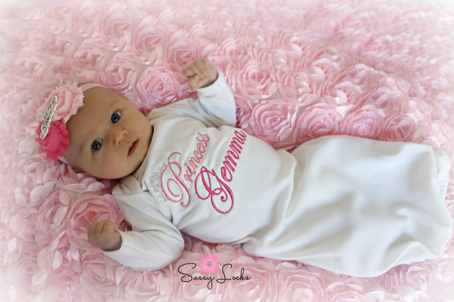 Personalized Newborn Baby Girl Clothes New Baby Gift Take Home Etsy