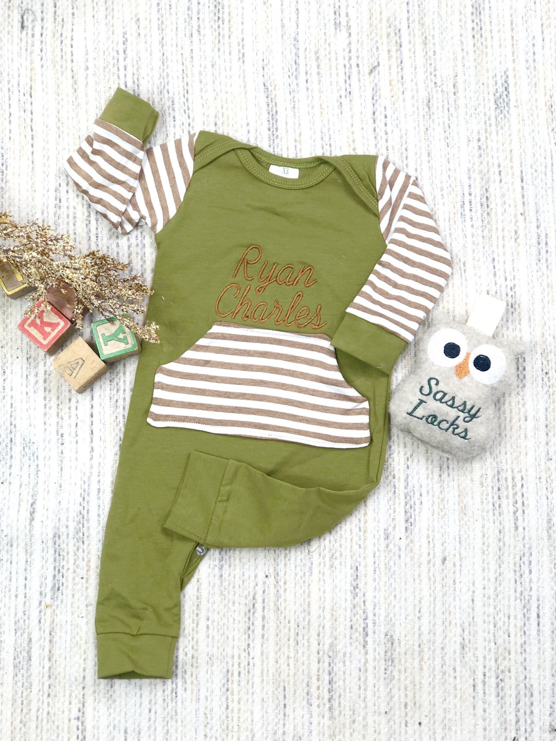 Newborn Clothes Boy Preemie Clothes Boy Personalized Baby Etsy