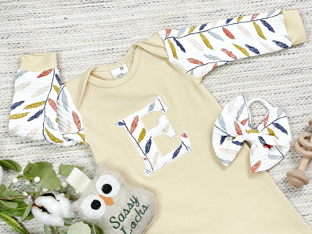 Gender Neutral Baby Newborn Clothes, Twins Outfits, Personalized Baby