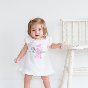 2nd Birthday Outfit Girl 2nd Birthday Outfit 2nd Birthday Girl Outfit 2nd Birthday Dress Birthday Girl Dress Personalized Birthday Dress image 8