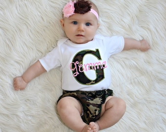 camo infant girl clothes