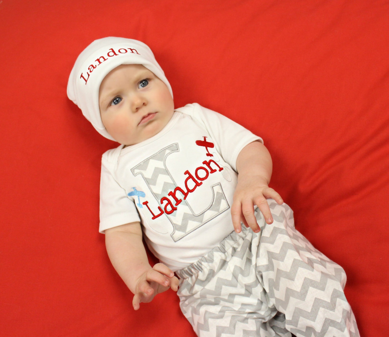 Newborn Boy Clothes Baby Clothes Monogram Baby Boy Bodysuit Etsy