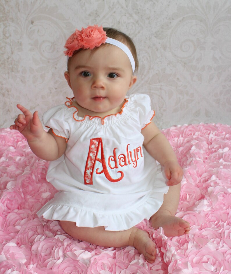 Cute Baby Clothes Baby Dress Personalized Girl Dress Newborn Etsy