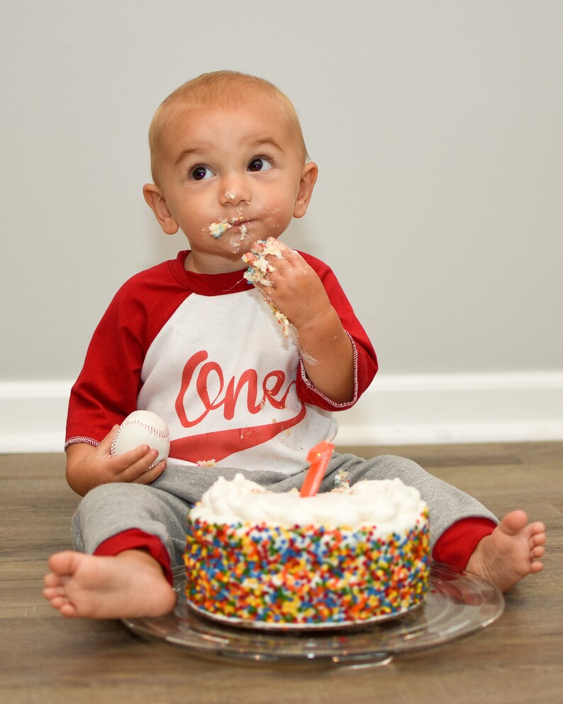 Personalized Baby Boys First Birthday Boy Outfit Cake Smash Etsy