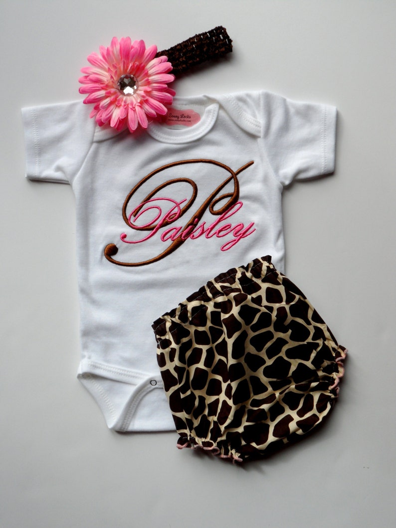 Personalized Baby Girl Clothes Newborn Girl Take Home Outfit Etsy