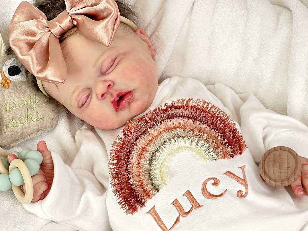 Rainbow Baby Girl Hospital Outfit, Newborn Girl Coming Home Outfit