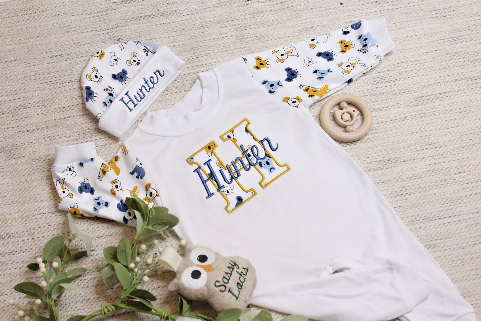 Newborn Clothes Boy Preemie Clothes Boy Personalized Baby Etsy