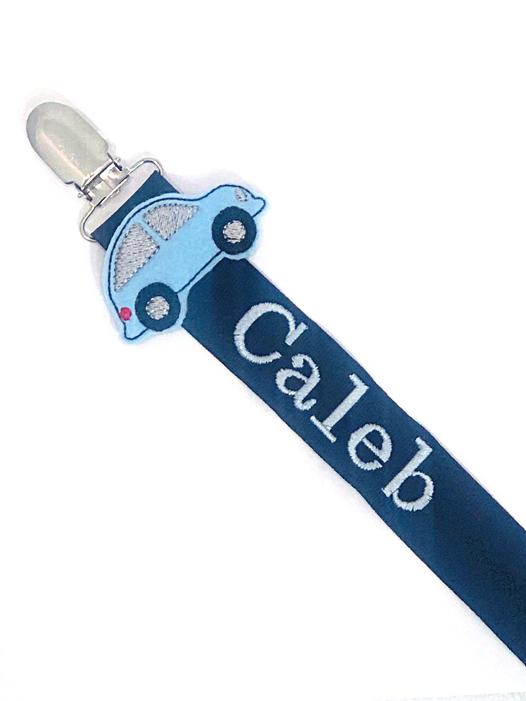 Pacifier Clip With Name Monogram Pacifier Clip Baby Boy Etsy