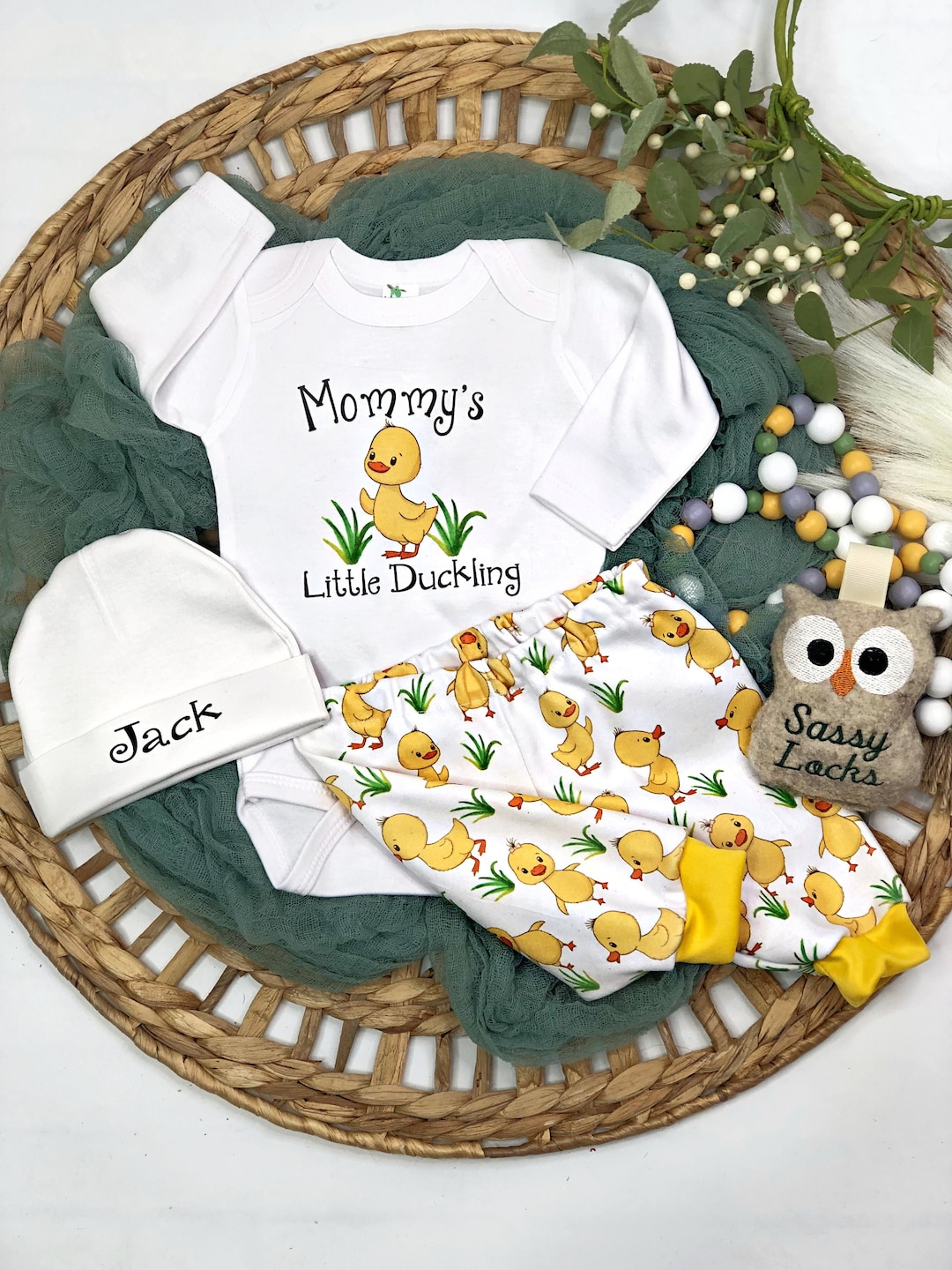 Rubber Duck Baby Gender Neutral Baby Clothes Duck Baby Etsy