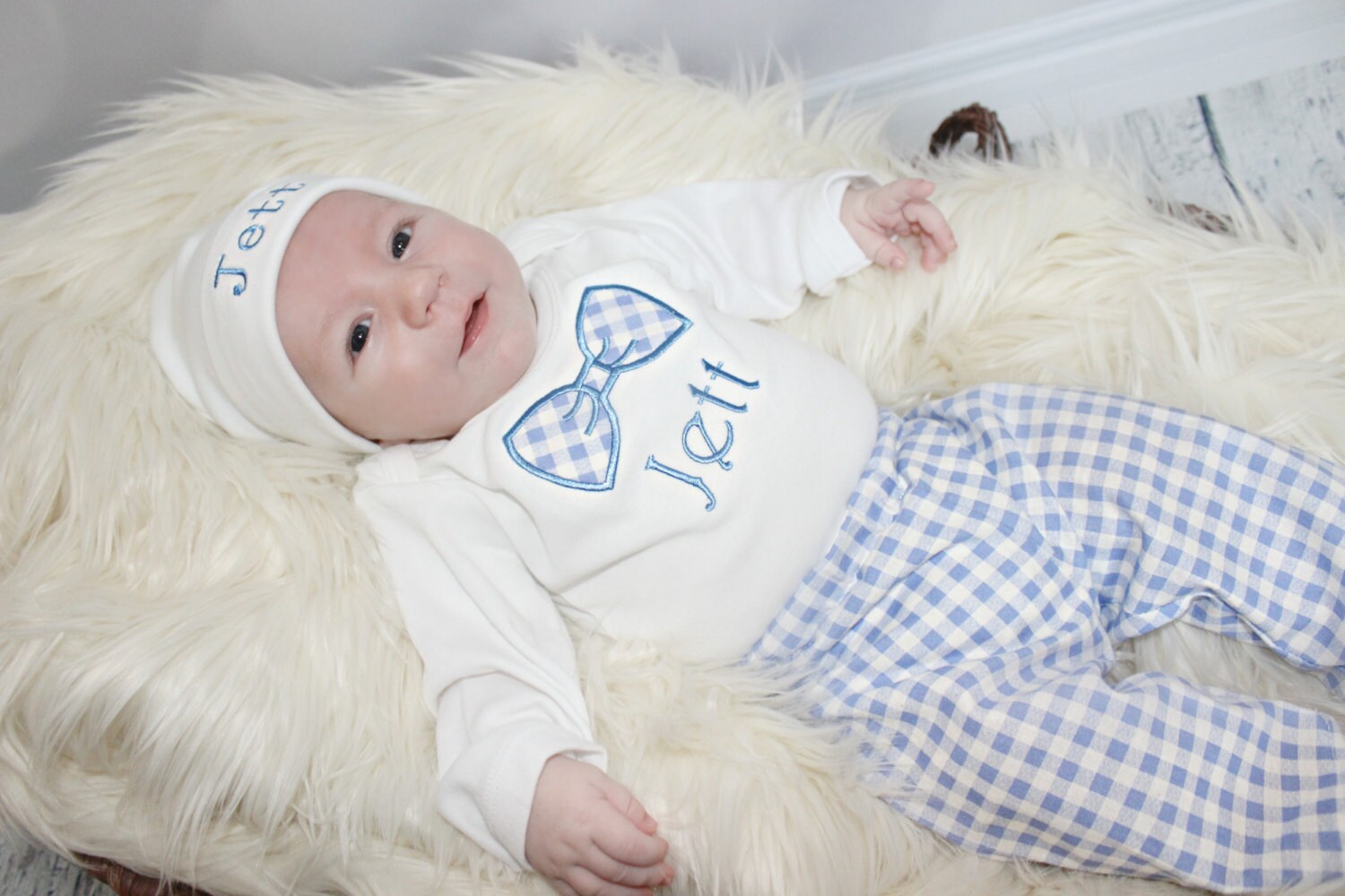 Baby Clothes Boy Outfit Newborn Boy Take Home outfit Etsy