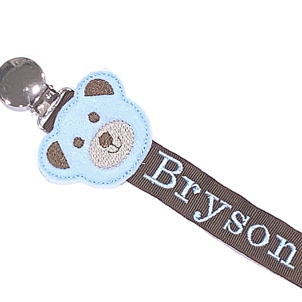 Monogram Pacifier Etsy