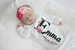 Personalized Baby Gift Girl Newborn Girl Coming Home Outfit Personalized Baby Girl Clothes  Baby Clothes Infant Gown Baby Outfit 