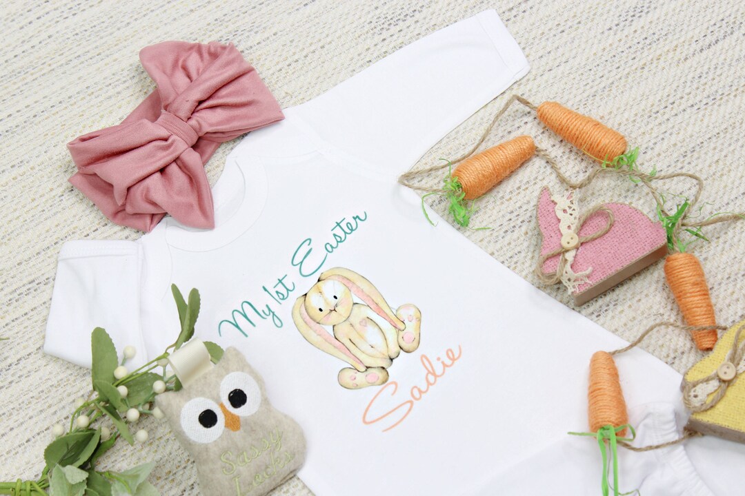 My 1st Easter Outfit First Easter Outfit Baby Girl Easter Outfit