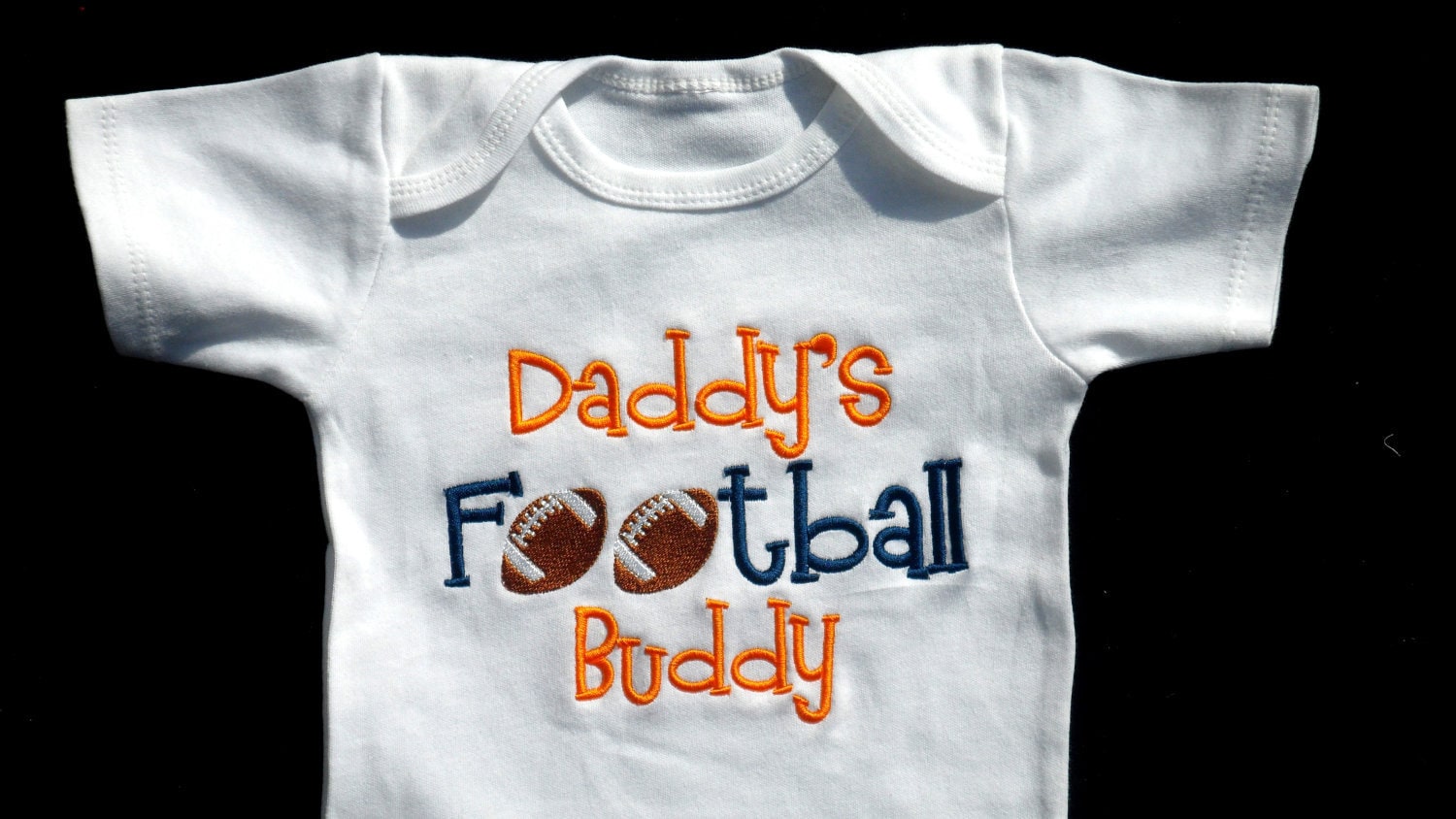 Football Baby Boy Clothes Daddy's Football Buddy Sports Etsy