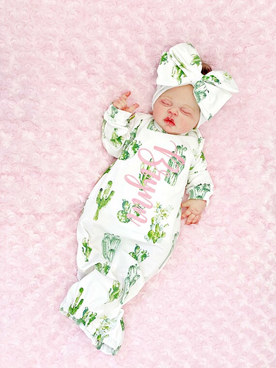 Cactus baby girl clothes sale