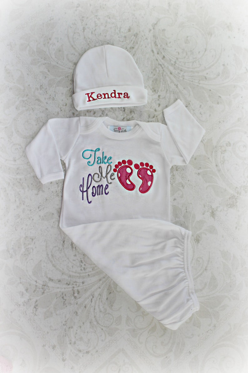 Newborn Boy Coming Home Outfit Baby Boy Hospital Outfit Take Etsy