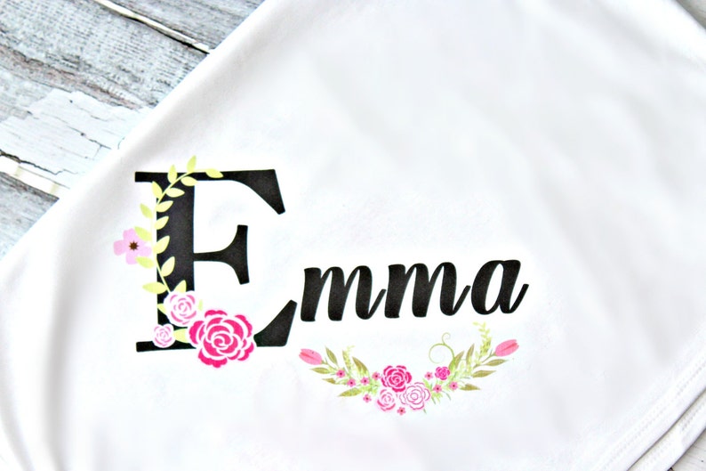 Personalized Baby Gift Girl Newborn Girl Coming Home Outfit Personalized Baby Girl Clothes Baby Clothes Infant Gown Baby Outfit image 2