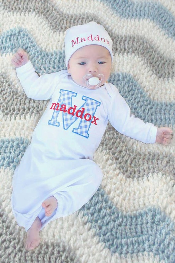 Monogram 2025 baby clothes