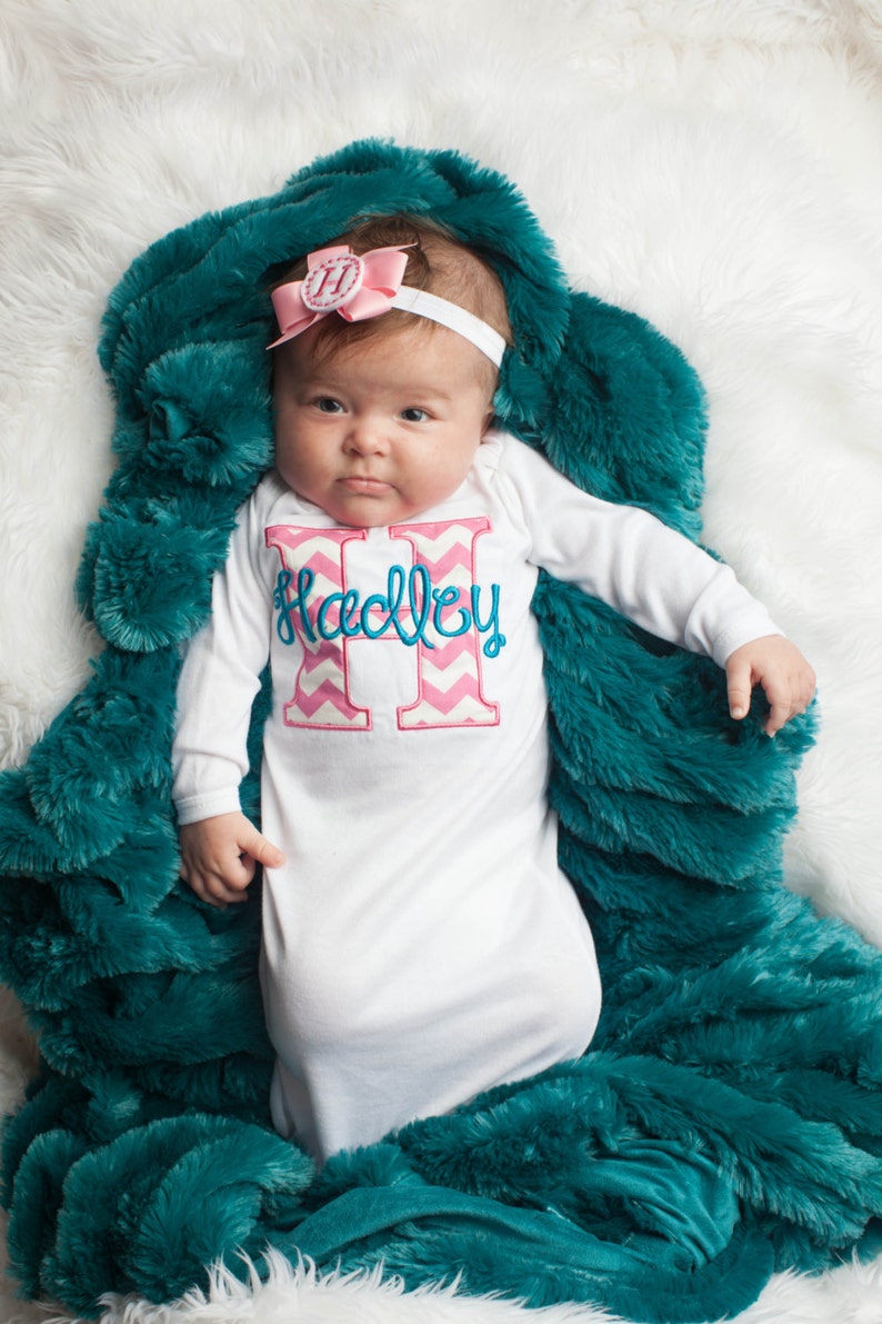 Newborn Baby Girl Take Home Outfit Comong Home Outfit Etsy