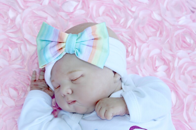 Rainbow Baby Rainbow Baby Girl Rainbow Baby Outfit Rainbow Etsy