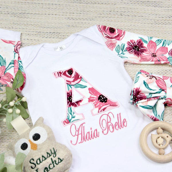 Baby Girl Hospital Outfit Etsy