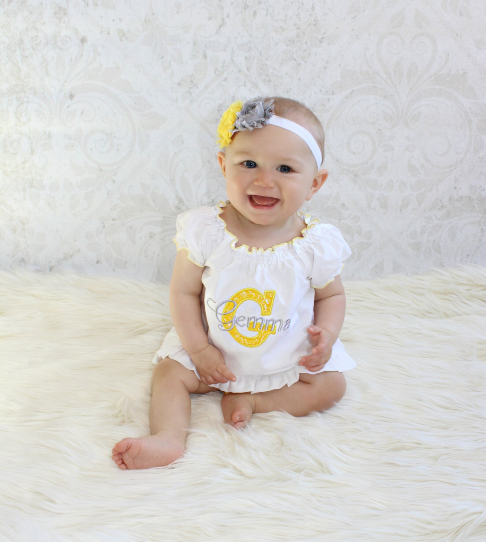 Infant Girl Dress Baby Dress Personalized Baby Girl Dress Etsy