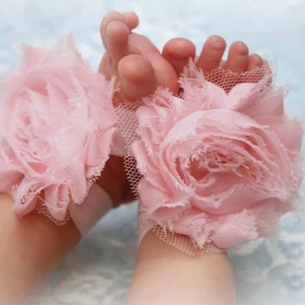 Newborn baby girl barefoot sandals Baby Girl Clothes Accessories for Baby Girl New Baby Gift