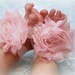 Newborn baby girl barefoot sandals Baby Girl Clothes Accessories for Baby Girl New Baby Gift 