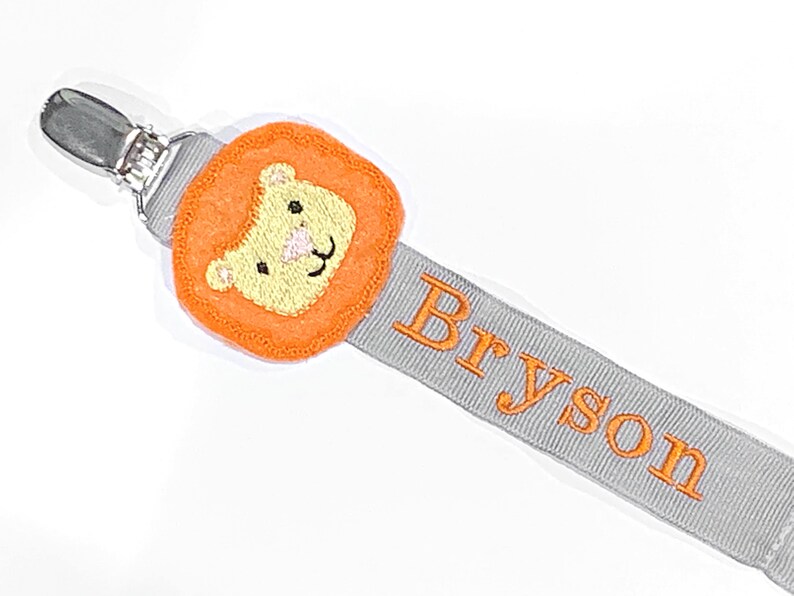 Pacifier Clip With Name Monogram Pacifier Clip Baby Boy Etsy