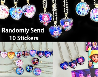 Special POP Heartロリポップネックレス リング　セット Angelic Pretty / POP Heartロリポップネックレス ピンク I-24-09-05