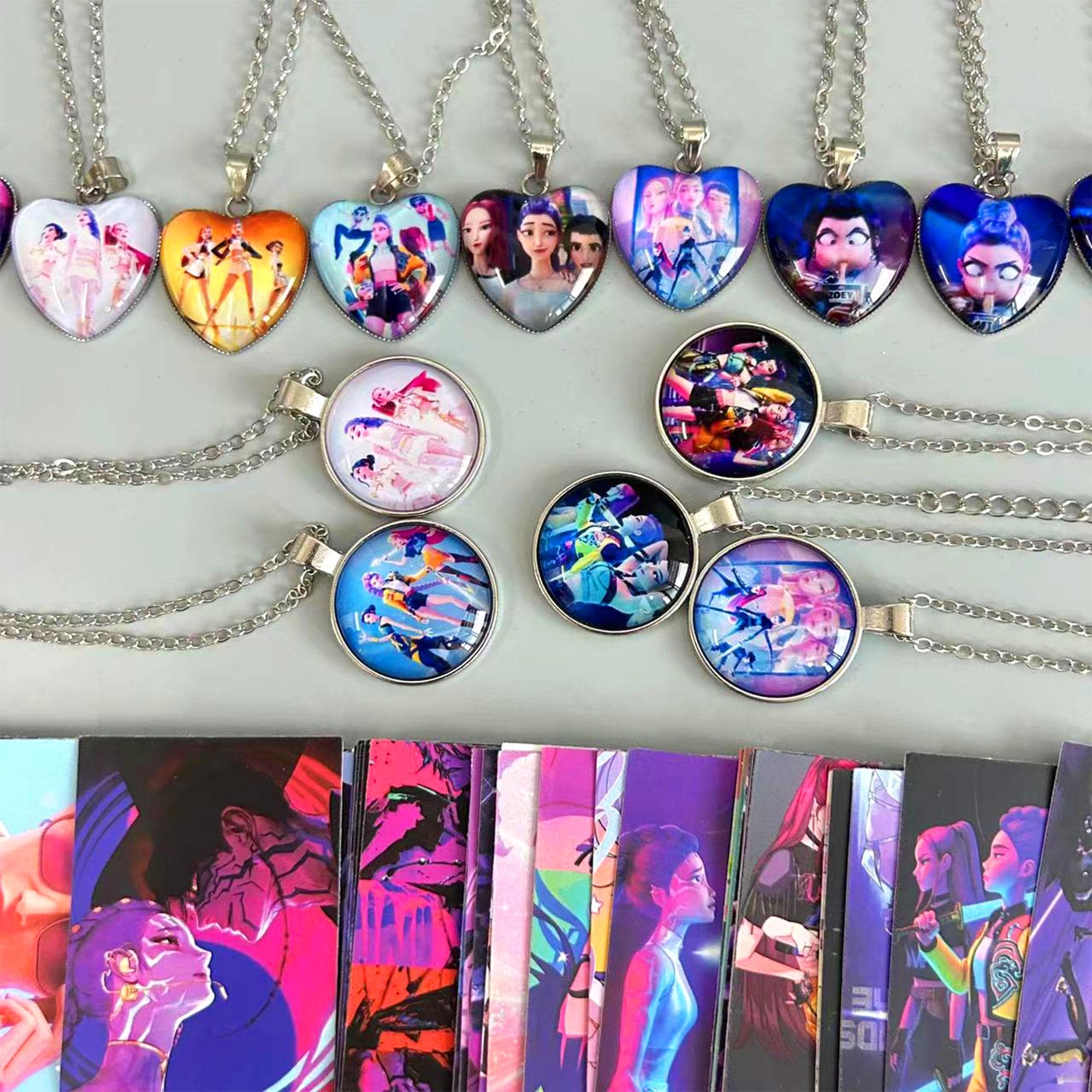 Special POP Heartロリポップネックレス リング　セット POP Heart Lollipop Necklace by Angelic Pretty