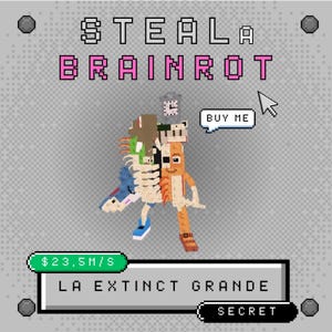 La Extinct Grande | Secret | Steal a Brainrot | 1 Piece | Fast Delivery (Read Description)