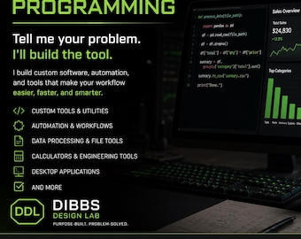 Programación y automatización personalizadas en Python / Herramienta de software a medida