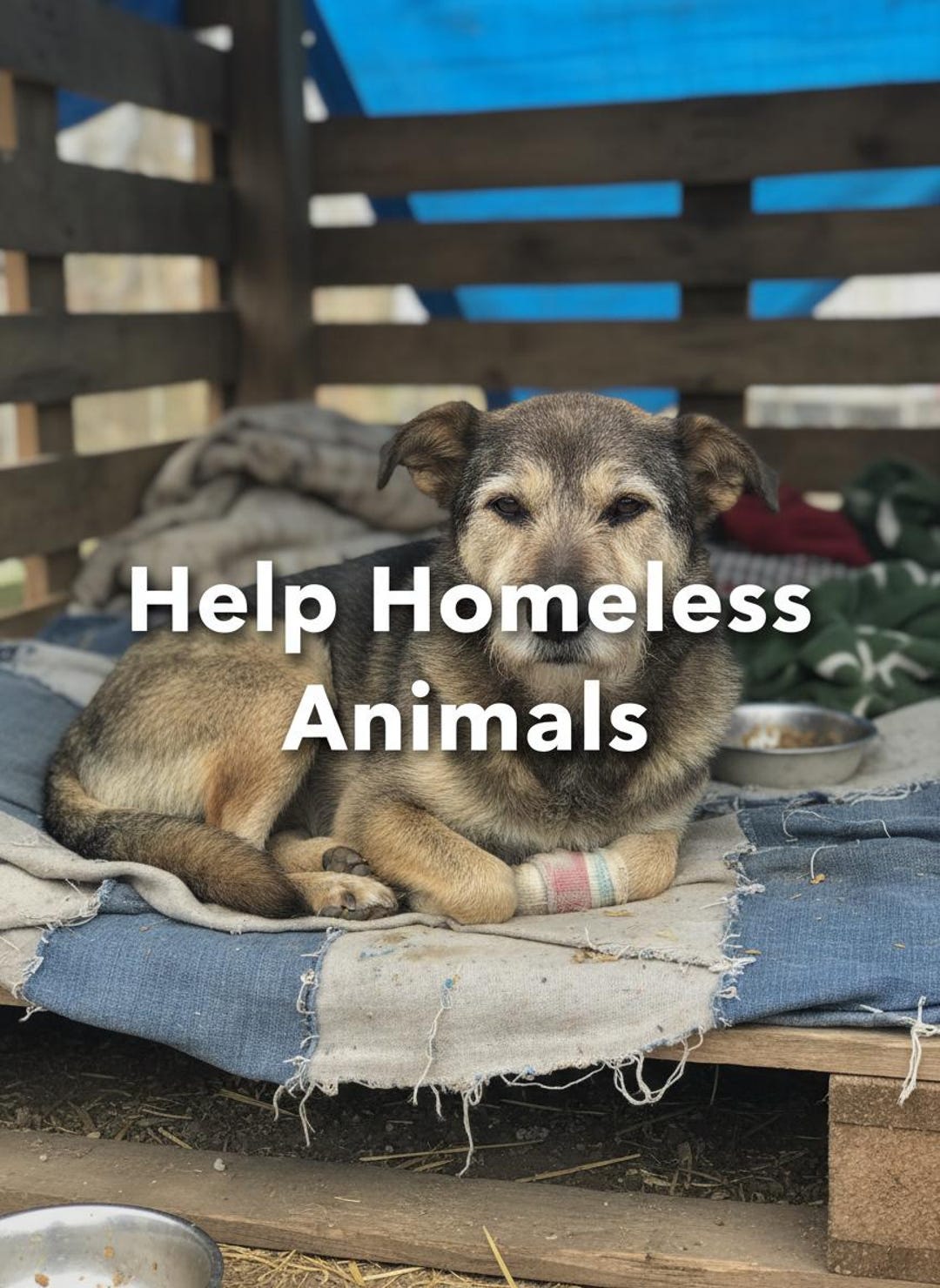 Support Stray Animals Donation Help Dogs Cats Food Shelter Rescue ...