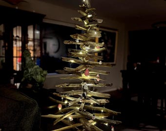 Albero di legno galleggiante da 3 piedi