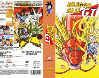 cofanetto dvd mitica serie tv fuori catalogo anni 90  Dragon Ball Gt  1983 64 episodi in italiano