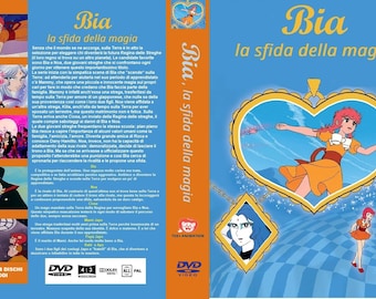 cofanetto dvd mitica serie tv animata anni 70 fuori catalogo "Bia la sfida della magia" 72 episodi in italiano