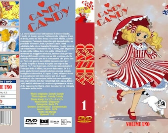 2 cofanetti dvd mitica serie tv animata anni 70 fuori catalogo " Candy candy" 115 episodi in italiano