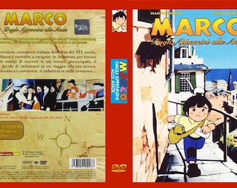 cofanetto dvd mitica serie tv animata anni 70 fuori catalogo "Marco dagli appennini alle ande" 52 episodi in italiano