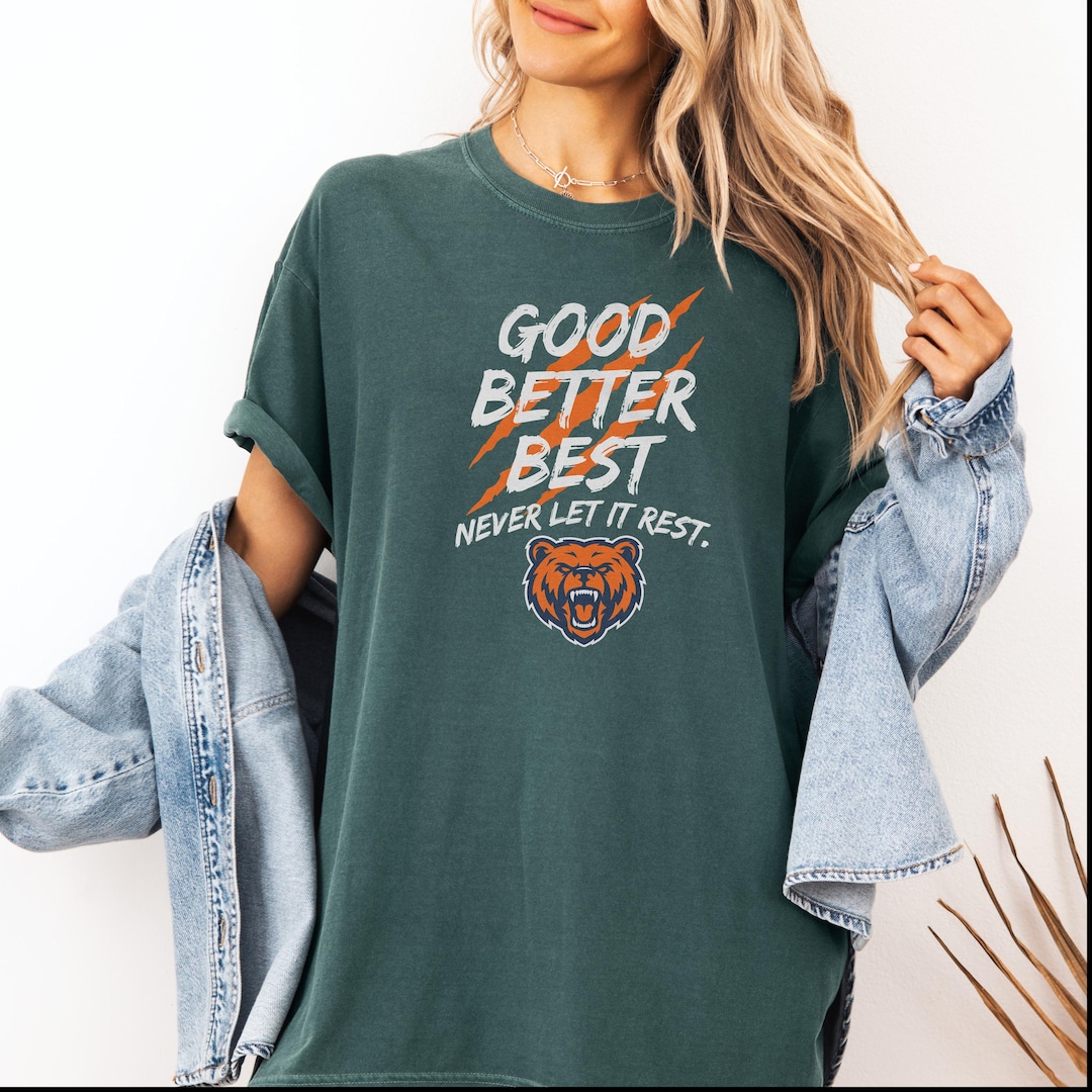 Comfort Colors Good Better Best Motivation Shirt, Inspirational Custom ...