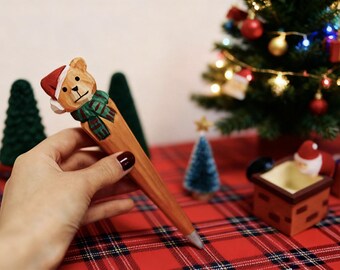 Penna A Sfera Di Natale 8 Pezzi Penne Di Natale Babbo Natale Renna