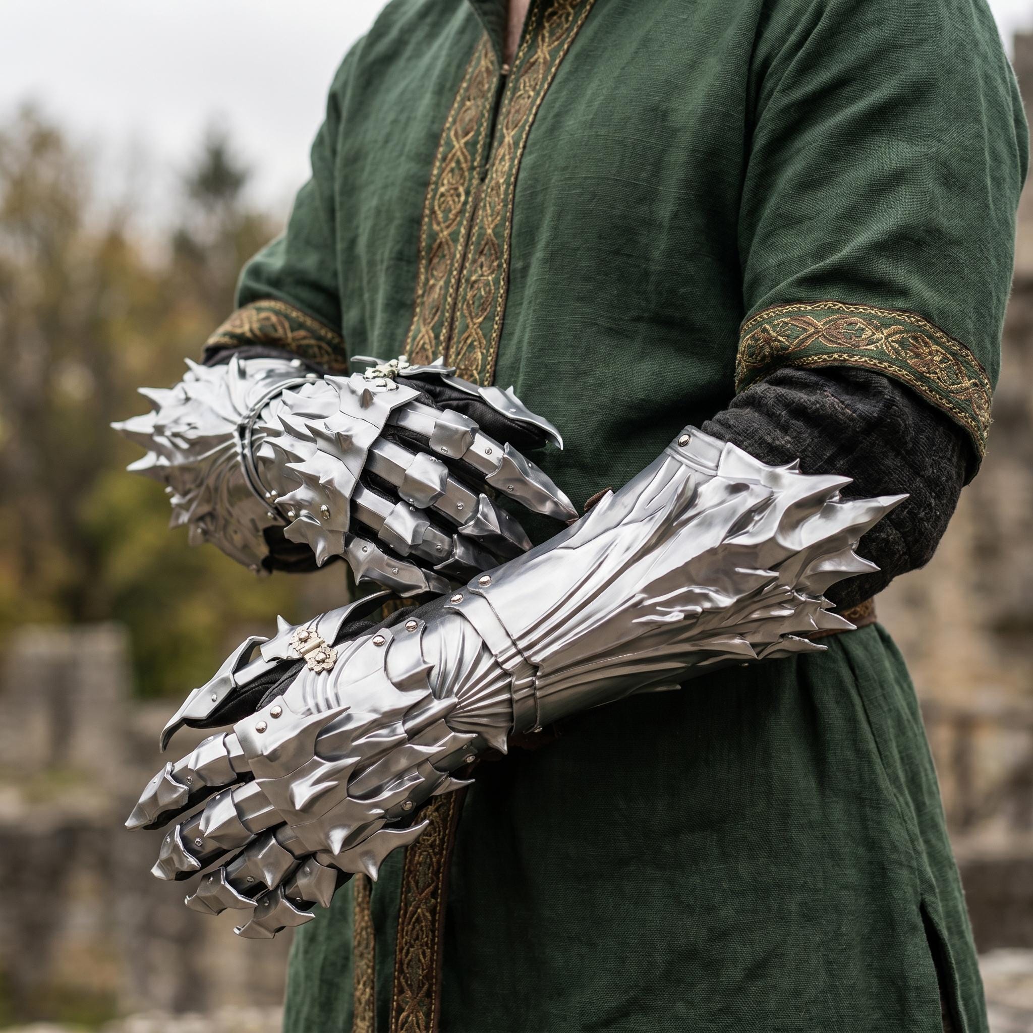 Plate gauntlets - Etsy 日本