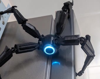 Arc Raiders Leaper RGB-figuur, 3D-geprint magnetisch sci-fi klimrobotwezen, bureaudecoratie voor gamers, verzamelobject voor gamers