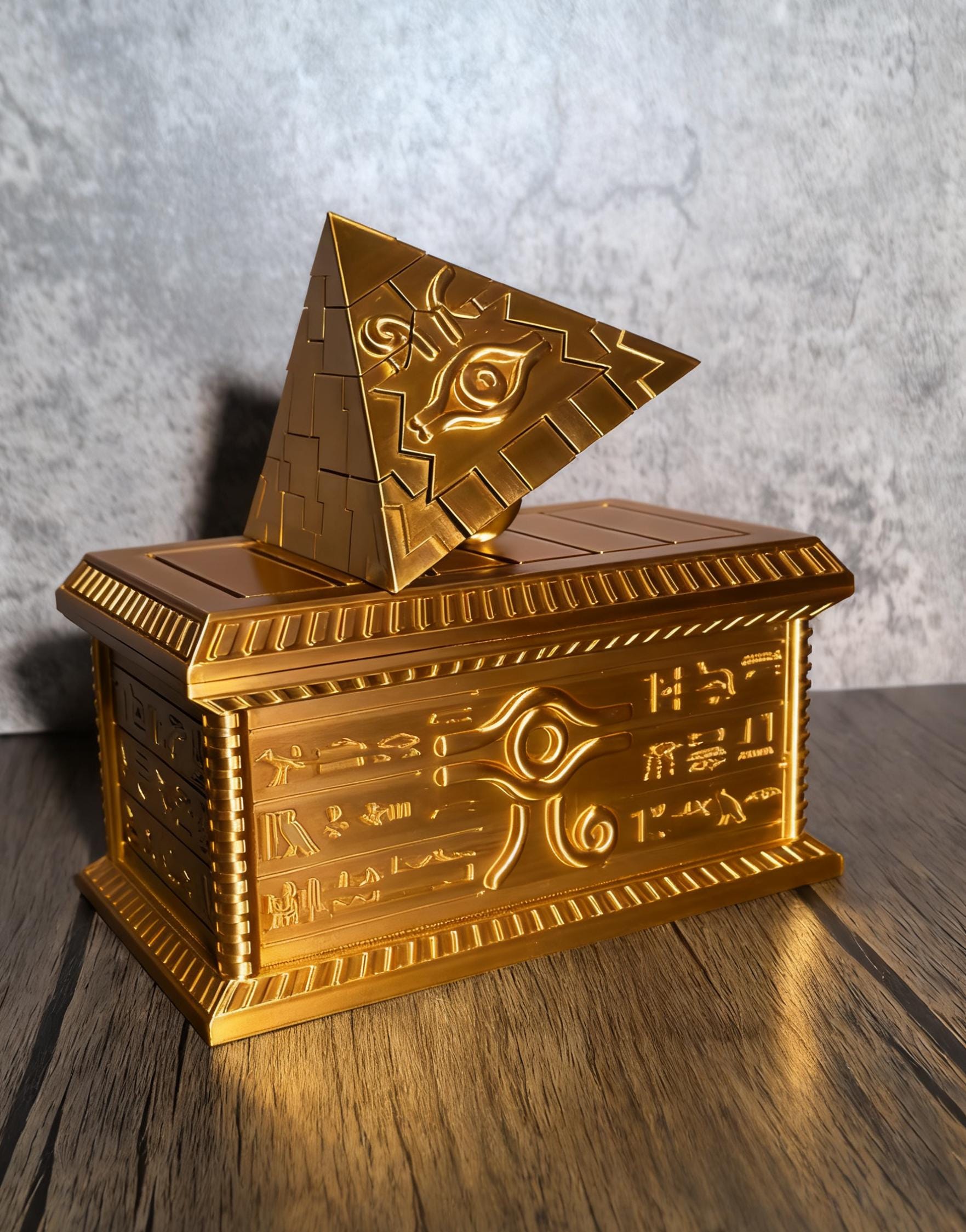 【激レア・新品未開封】MILLENNIUM DECK CASE Millenium Puzzle Deck Box - Etsy