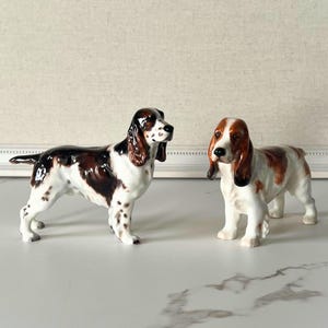 ロイヤルドルトン   イングリッシュセター 陶器　犬 Royal Doulton Figurine Springer Spaniel - Etsy