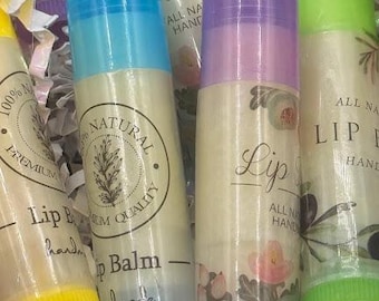 Lippenbalsam mit Kokosnuss-Vanille-Mangobutter [ultra feuchtigkeitsspendend]