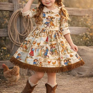 brown dress 5t Western Girl Dresses Boho Dress, Festival Outfit, markdowns8.01 Kid Size:10T Designed for all children