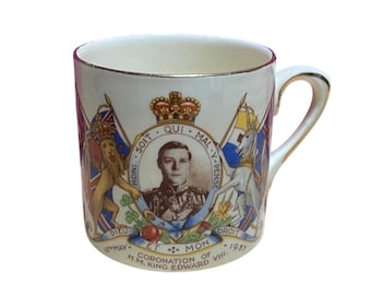King Edward VIII Coronation Mug May 12 1937 by Empire England