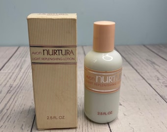 Avon Nurtura Light Replenishing Lotion 2.5 fl oz Vintage w Box NEW NOS cosmetics